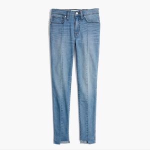 Madewell 9" High-Rise Seamed Step-Hem Skinny Jeans